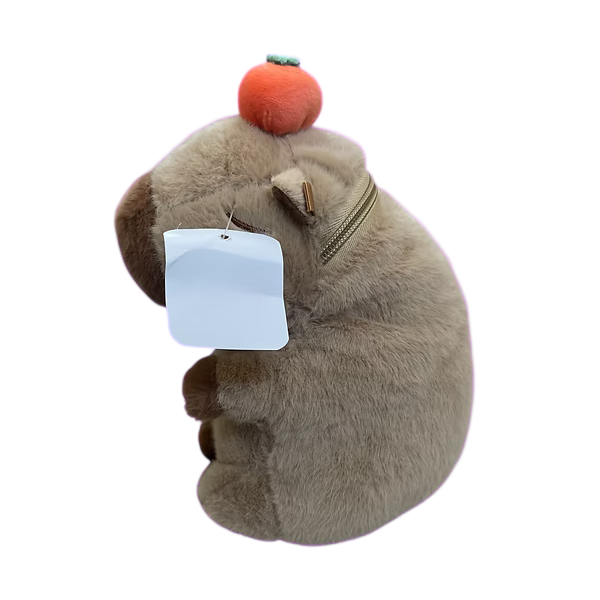Light Brown High-Quality Capybara Backpack