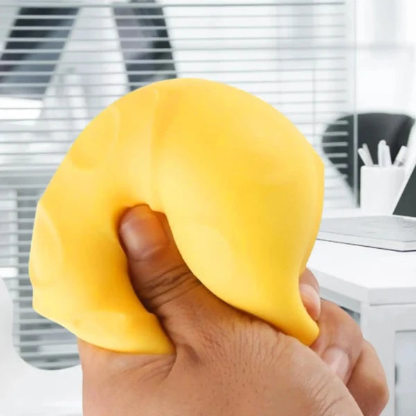 Cheese Triangle Squishy Toy