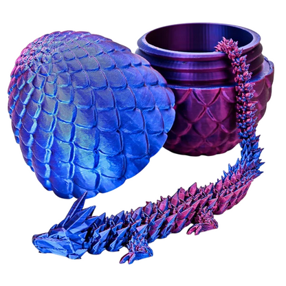 11 inches 3D Dragon With the Egg