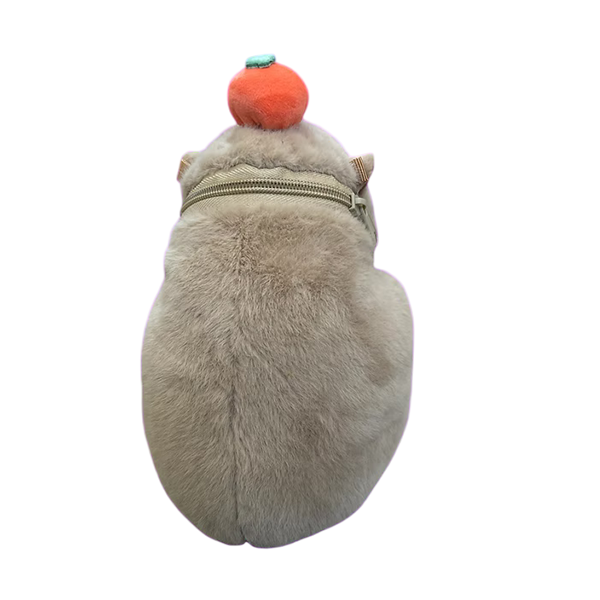 Light Brown High-Quality Capybara Backpack