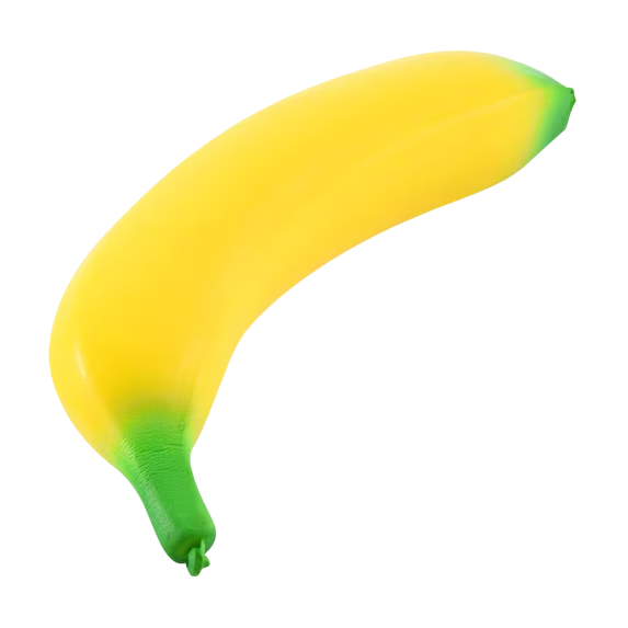 PU Mini Banana Vent Toy – Soft Stretchy Slow-Rebound Squishy