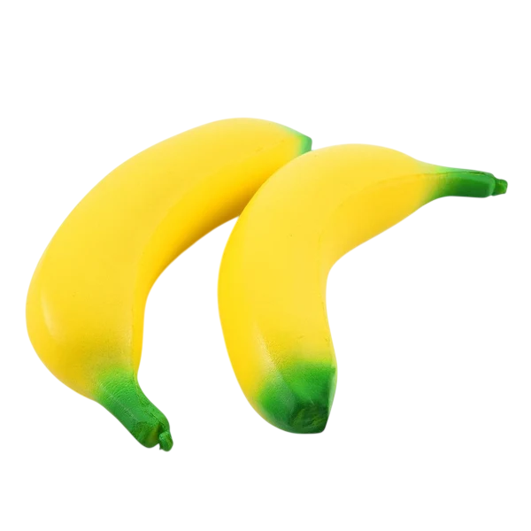 PU Mini Banana Vent Toy – Soft Stretchy Slow-Rebound Squishy