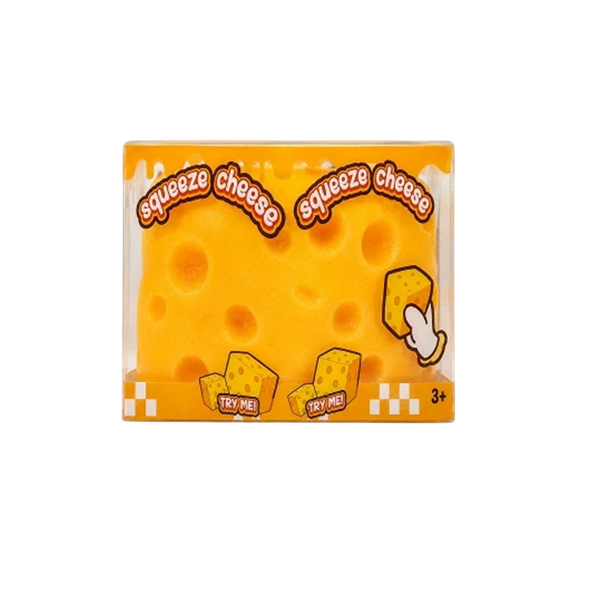Jumbo Squishy Cheese Block
