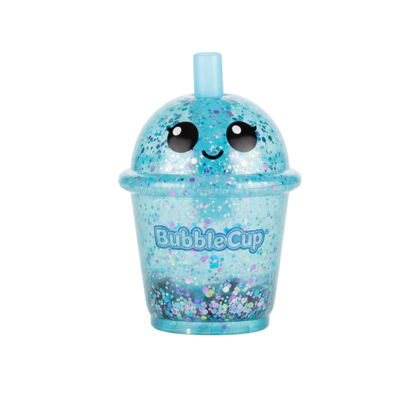 Kawaii Face Bubble Cup Glitter Squishy – Glitter Boba Cup Squishy – New Arrival