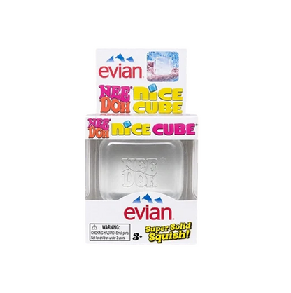 Evian Nice Cube Squishy