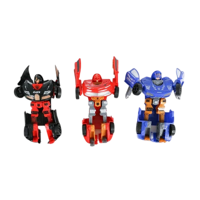 Toys Roboforces Transformers Deformed Car Robot Set of 3