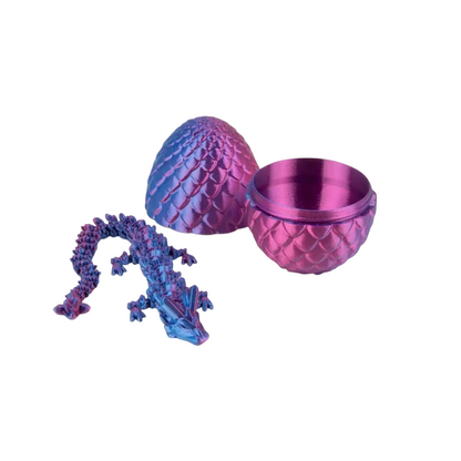 11 inches 3D Dragon With the Egg