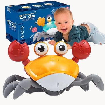 Hirger Crawling Crab Baby Toy Infant Tummy Time
