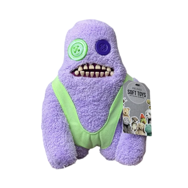 Fugg-ler Budgie – Grin Purple Limited Edition 9" Plush Toy