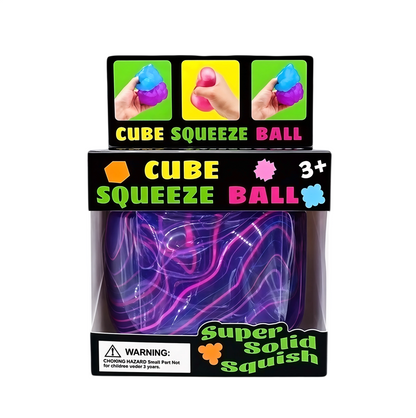 Swirl Squishy Stress Cube Balls