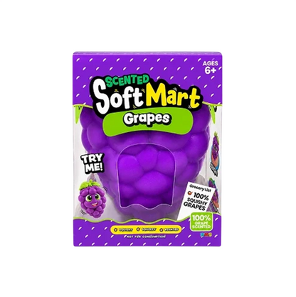 Jumbo Grape Squishy Viral Scented Slow Rebound Stress Relief Fidget Toy
