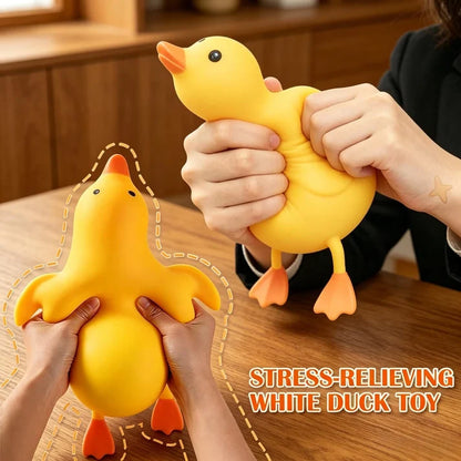 Duck Squishy Big Papa, Soft Rubber Giant Jumbo Duck Squishy Stress Ball, Quite Slow Rising