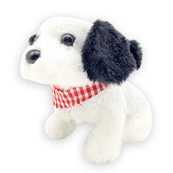 Electronic Plush Toys Puppy Interactive Big Head Dog Black