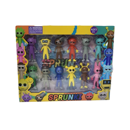 Sprunki Figures Set – Colourful Sprunki Action Figures