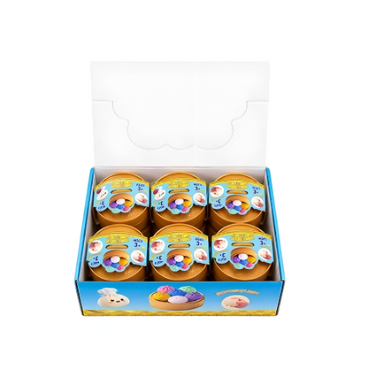 Dumpling Squishy Mystery Toy - Box of 12 - NEW HOT VIRAL MYSTERY Holographic Ribbon Dumpling
