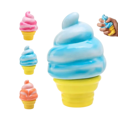 Ice Cream Squishy Cone Slow Rising 2pc