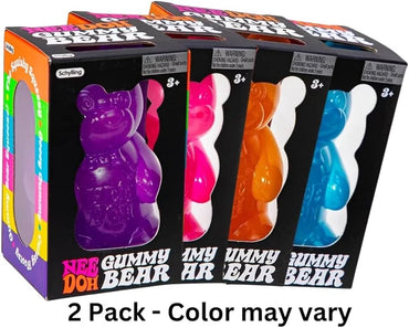 Needoh Gummy Bear Squishy Fidget Toy