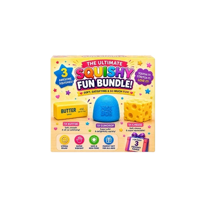 Butter Squishy Needoh Gumdrop Cheese Triple Bundle