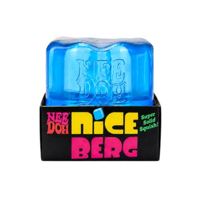 NeeDoh Niceberg – Large Squishy Ice Cube Fidget Toy