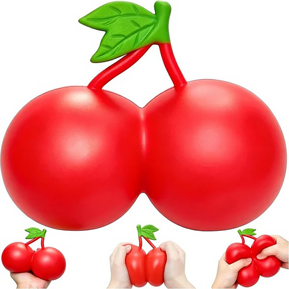 Cherry Squishy – Stress Relieving Squishy Cherries Toy