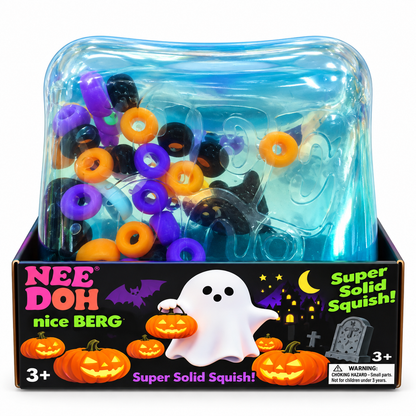 NeeDoh Nice Berg Halloween Super Solid Squishy Toy- color may vary