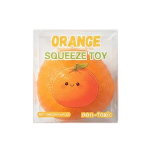 Crunchy Orange Squishy – Ultimate Sensory Toy – New Arrival