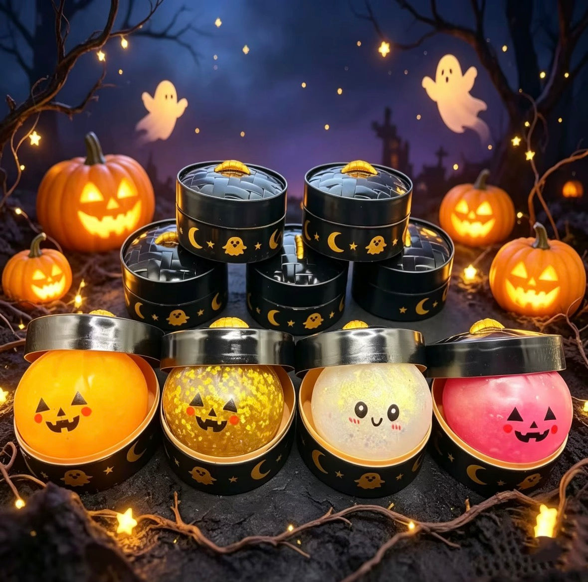 Halloween Dumplings Squishy Toy – Spooky Fidget Toy