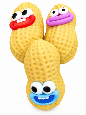 Crunchy Peanut Squishy Toy with Face – Cute Fidget Toy