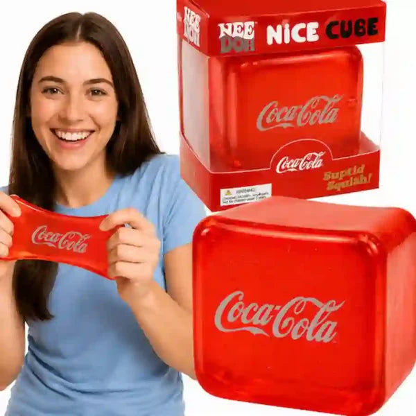 Large Cola-Inspired Nice Cube Squishy – The Mega Cube Experience – New Arrival