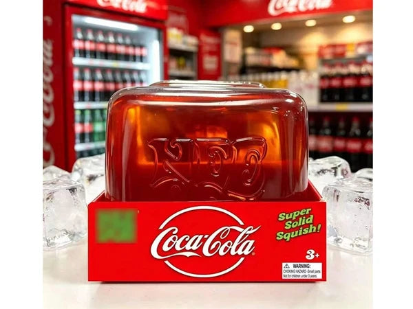 Large Cola-Inspired Nice Cube Squishy – The Mega Cube Experience – New Arrival