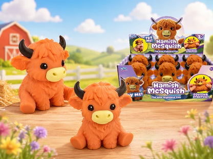 Jumbo Highland Cow Squishy – New Arrival