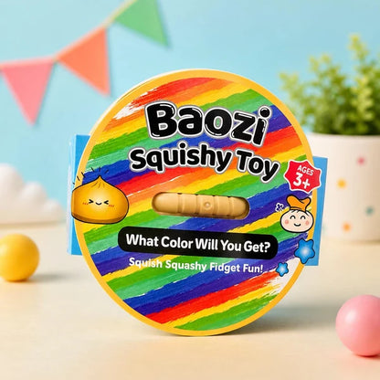 Baozi Squishy Toy Mystery Color Set of 4