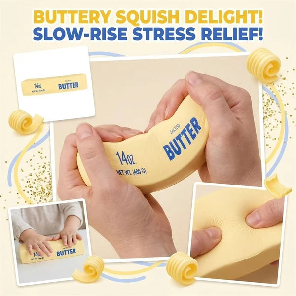 Butter Squishy Toy – Limited Edition – Toyzhut Recommended