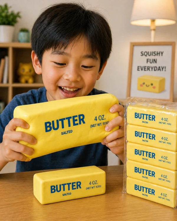 Butter Squishy Needoh Gumdrop Cheese Triple Bundle