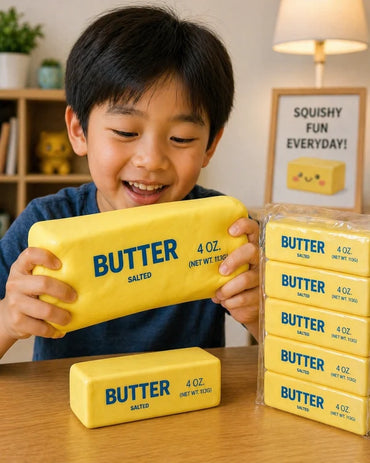 Butter Squishy Needoh Gumdrop Cheese Triple Bundle