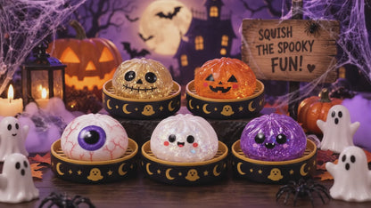 Halloween Dumplings Squishy Toy – Spooky Fidget Toy
