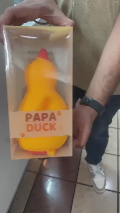Duck Squishy Big Papa, Soft Rubber Giant Jumbo Duck Squishy Stress Ball, Quite Slow Rising