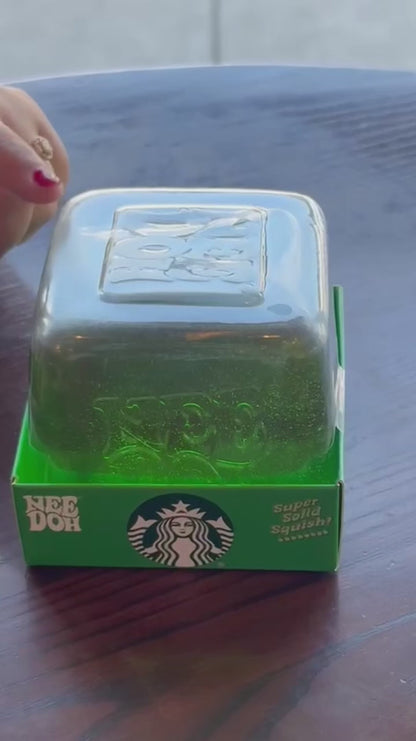 Large Starbucks Inspired Super Solid Squishy Cube – New Arrival