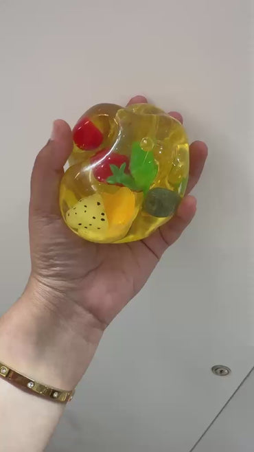 Coconut Oil Apple Squishy – Slow Rising Fruit Squeeze Toy