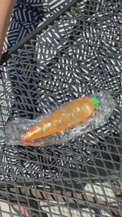 Carrot Glitter Squishy – New Arrival