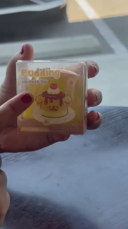 Crunchy Pudding Squishy – New Arrival