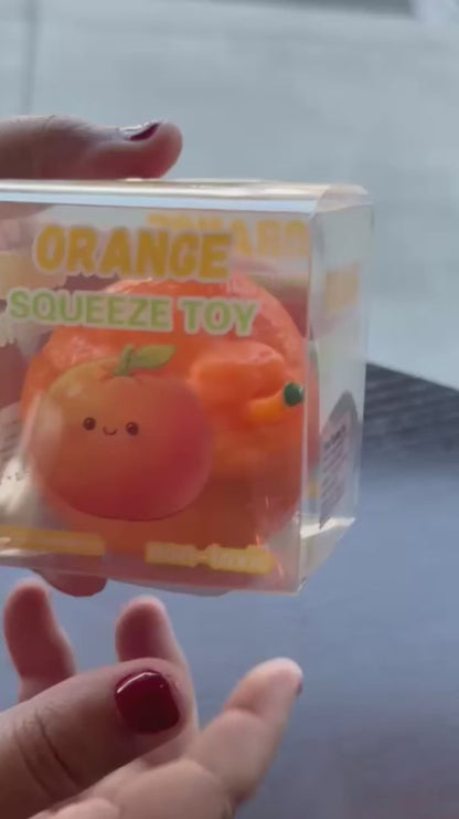Crunchy Orange Squishy – Ultimate Sensory Toy – New Arrival