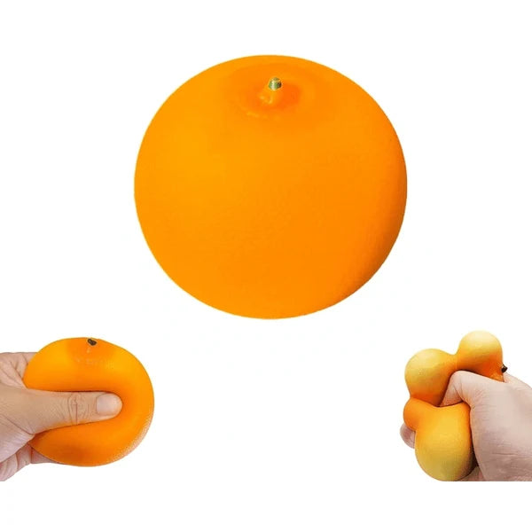 Crunchy Orange Squishy – Ultimate Sensory Toy – New Arrival